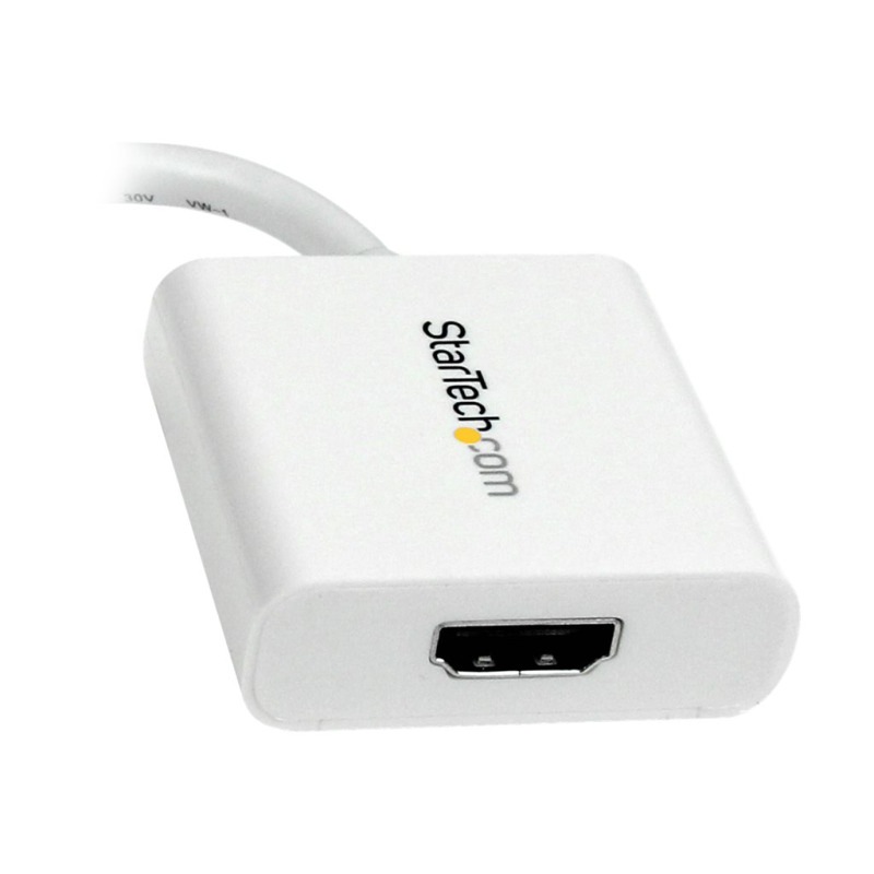 ADAPTADOR DE VIDEO MINI DISPLAYPORT® A HDMI® - CABLE CONVERTIDOR - HEMBRA HDMI - MACHO MINI DP - 1920X1200 - PASIVO - BLANCO - STARTECH.COM MOD. MDP2HDW image 15