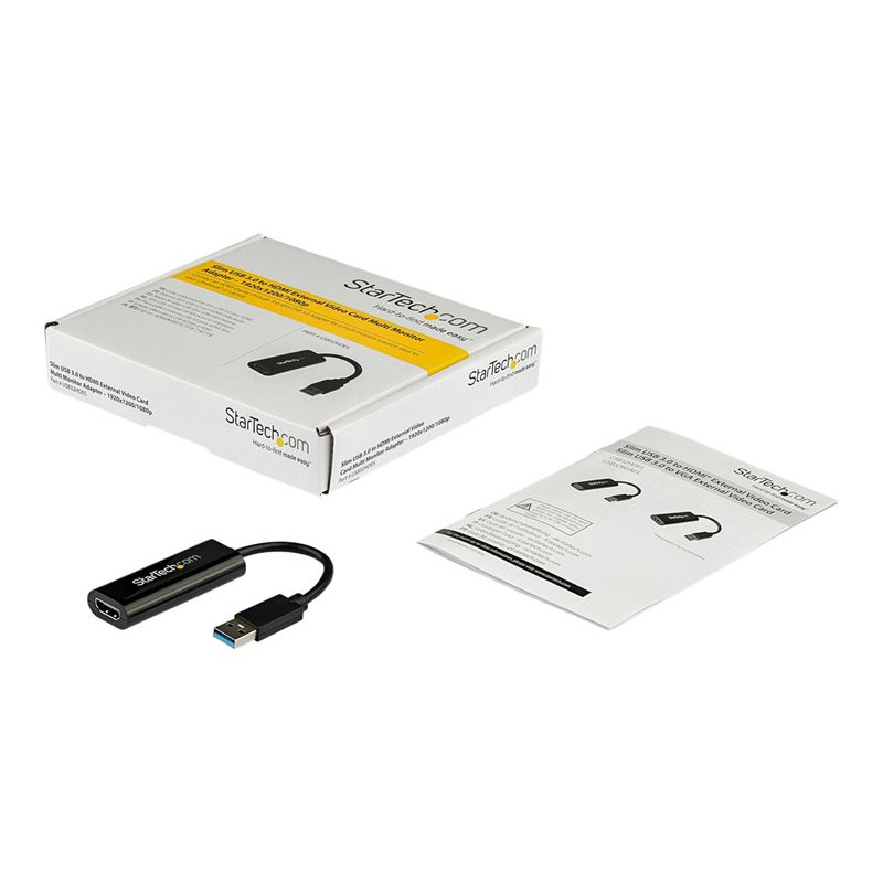 ADAPTADOR DE VIDEO EXTERNO - TARJETA DE VIDEO EXTERNA - ADAPTADOR DE VIDEO USB 3.0 A HDMI® - SOLO WINDOWS - CABLE CONVERTIDOR COMPACTO - STARTECH.COM MOD. USB32HDES image 6