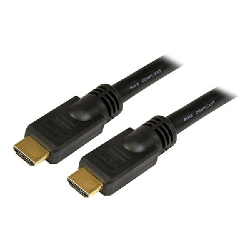 CABLE HDMI DE 7.6M ALTA VELOCIDAD - 2X HDMI MACHO - NEGRO - ULTRA HD 4K X 2K - STARTECH.COM MOD. HDMM25 image 6