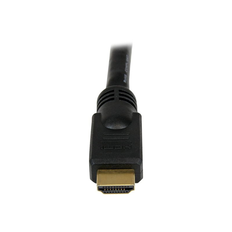 CABLE HDMI DE 7.6M ALTA VELOCIDAD - 2X HDMI MACHO - NEGRO - ULTRA HD 4K X 2K - STARTECH.COM MOD. HDMM25 image 9