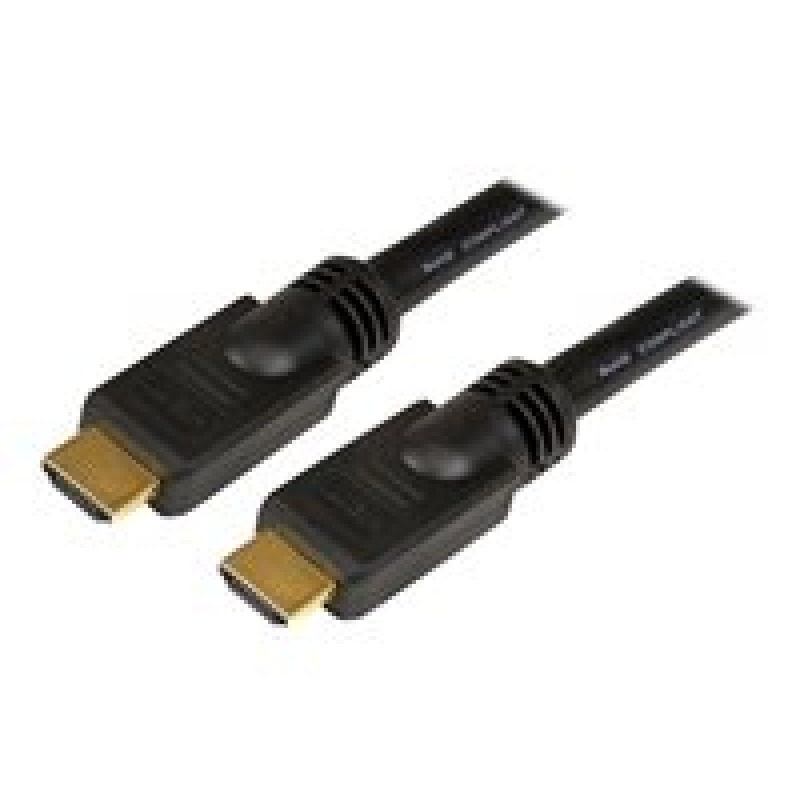 CABLE HDMI DE 7.6M ALTA VELOCIDAD - 2X HDMI MACHO - NEGRO - ULTRA HD 4K X 2K - STARTECH.COM MOD. HDMM25