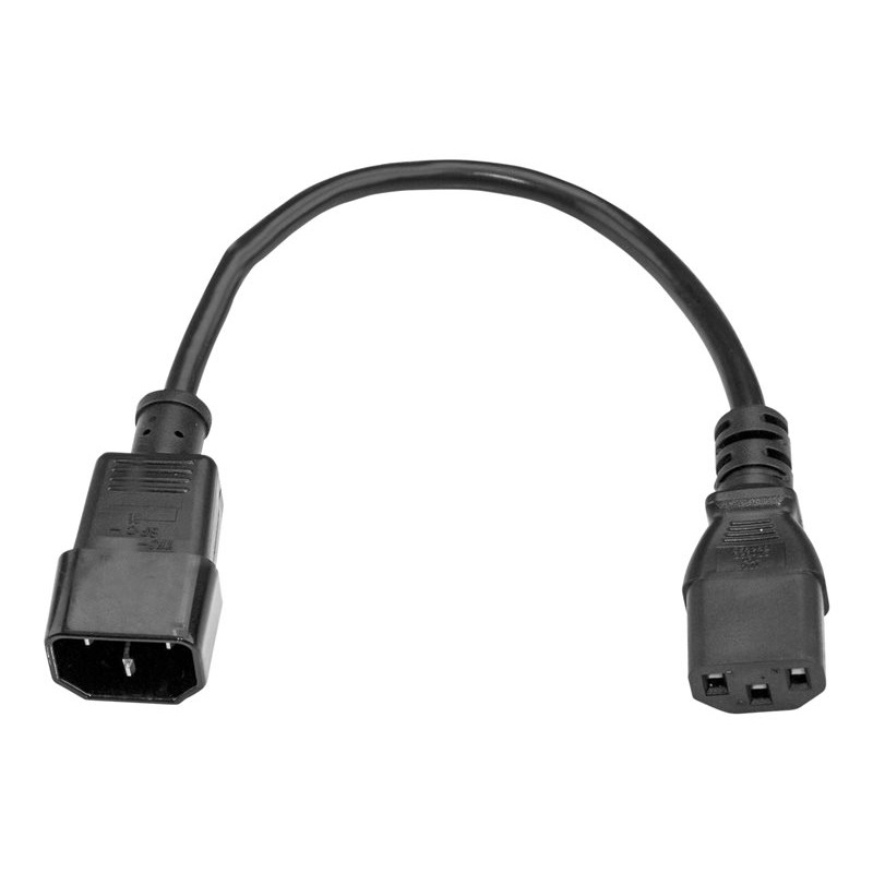 CABLE DE CORRIENTE DE 1.8M DE EXTENSION - C14 A C13 - 14 AWG - 15A 125V - CABLE EXTENSOR - STARTECH.COM MOD. PXT100146 image 8