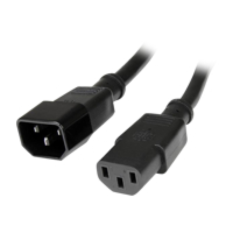 CABLE DE CORRIENTE DE 1.8M DE EXTENSION - C14 A C13 - 14 AWG - 15A 125V - CABLE EXTENSOR - STARTECH.COM MOD. PXT100146 image 16