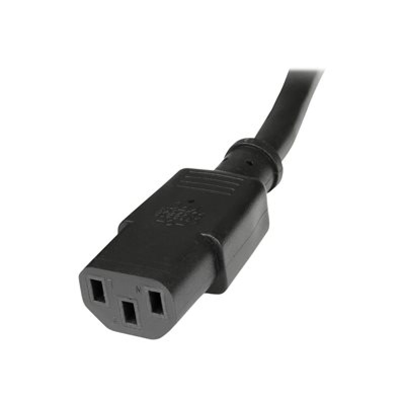 CABLE DE CORRIENTE DE 1.8M DE EXTENSION - C14 A C13 - 14 AWG - 15A 125V - CABLE EXTENSOR - STARTECH.COM MOD. PXT100146 image 3