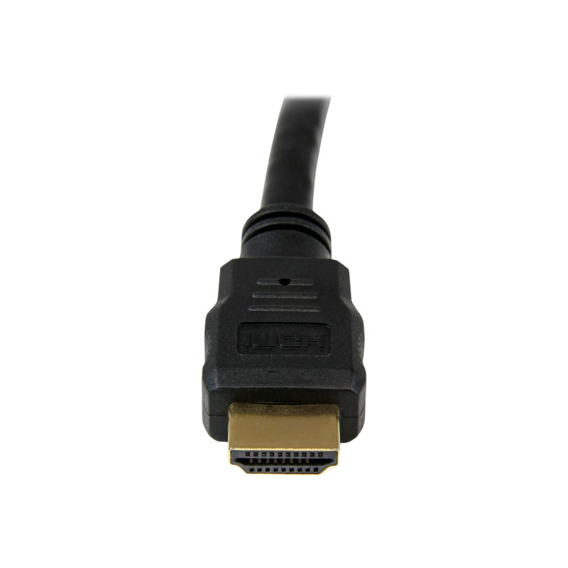 CABLE HDMI DE 50CM DE ALTA VELOCIDAD - 2X HDMI MACHO - NEGRO - ULTRA HD 4K X 2K - STARTECH.COM MOD. HDMM50CM image 3