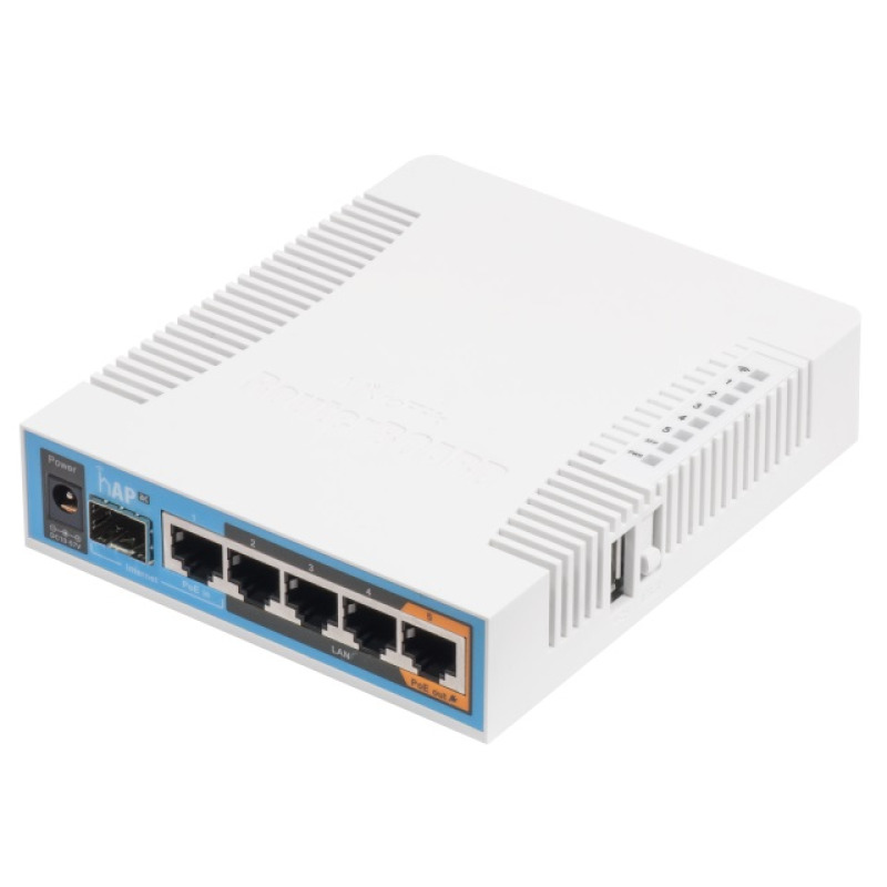 hAP ac 5 Puertos Gigabit Ethernet 1 Puerto SFP 1 USB WiFi Doble Banda 3x3 80211ac hasta 1W de potencia image 10