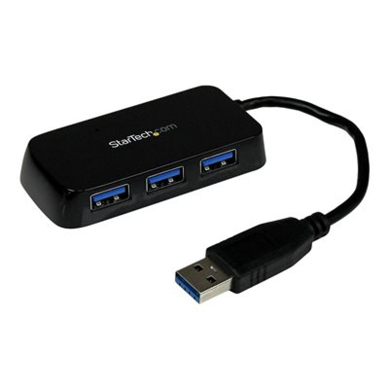 HUB USB 3.0 DE 4 PUERTOS - ADAPTADOR CONCENTRADOR HUB USB 3.0 SUPER SPEED 4 PUERTOS SALIDAS PORTATIL PARA LAPTOP COMPUTADORA - NEGRO - STARTECH.COM MOD. ST4300MINU3B image 6