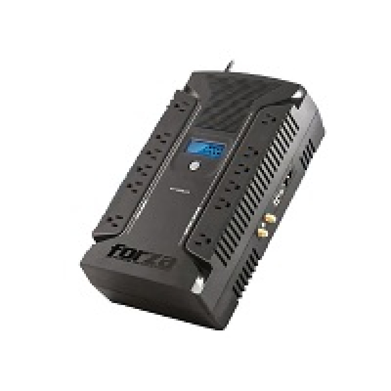 UPS FORZA HT-1000LCD INTERACTIVO 1000VA/600W 12 SALIDAS (6/6) SALIDAS COAXIAL Y USB SOBREMESA 120V NEGRO image 5