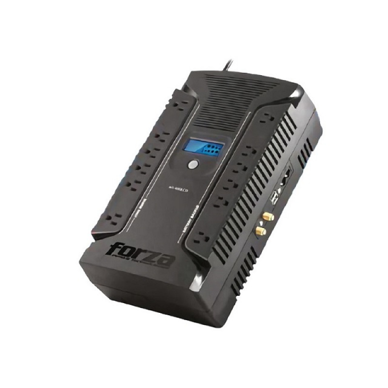 UPS FORZA HT-1000LCD INTERACTIVO 1000VA/600W 12 SALIDAS (6/6) SALIDAS COAXIAL Y USB SOBREMESA 120V NEGRO image 8