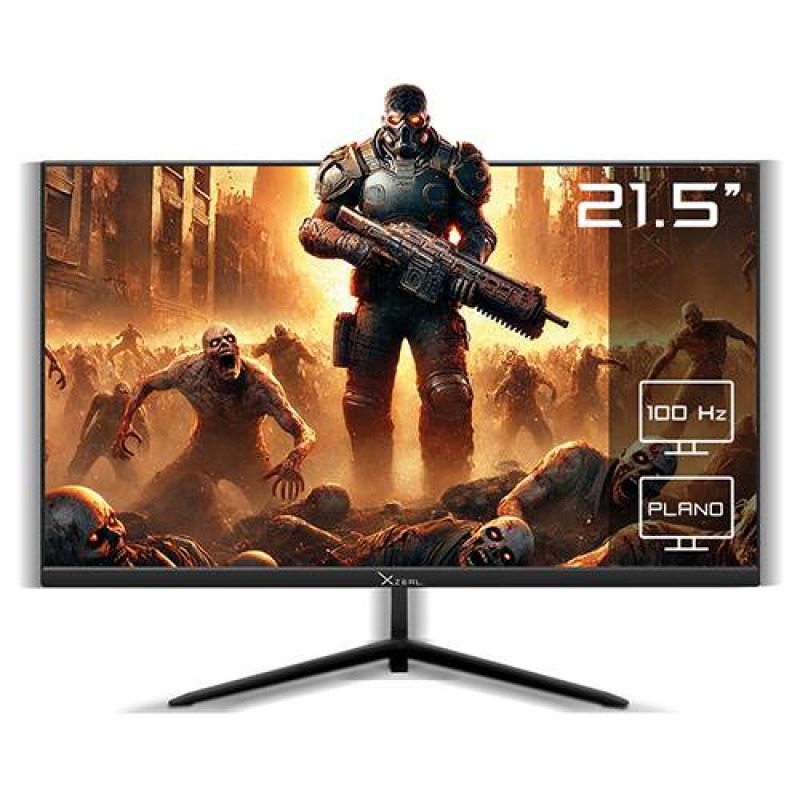 MONITOR LED XZEAL 21.5" (XSPMG09B)  1920*1080, XST-580-1, LED, FHD,100HZ,5MS, VGA, HDMI,NEGRO