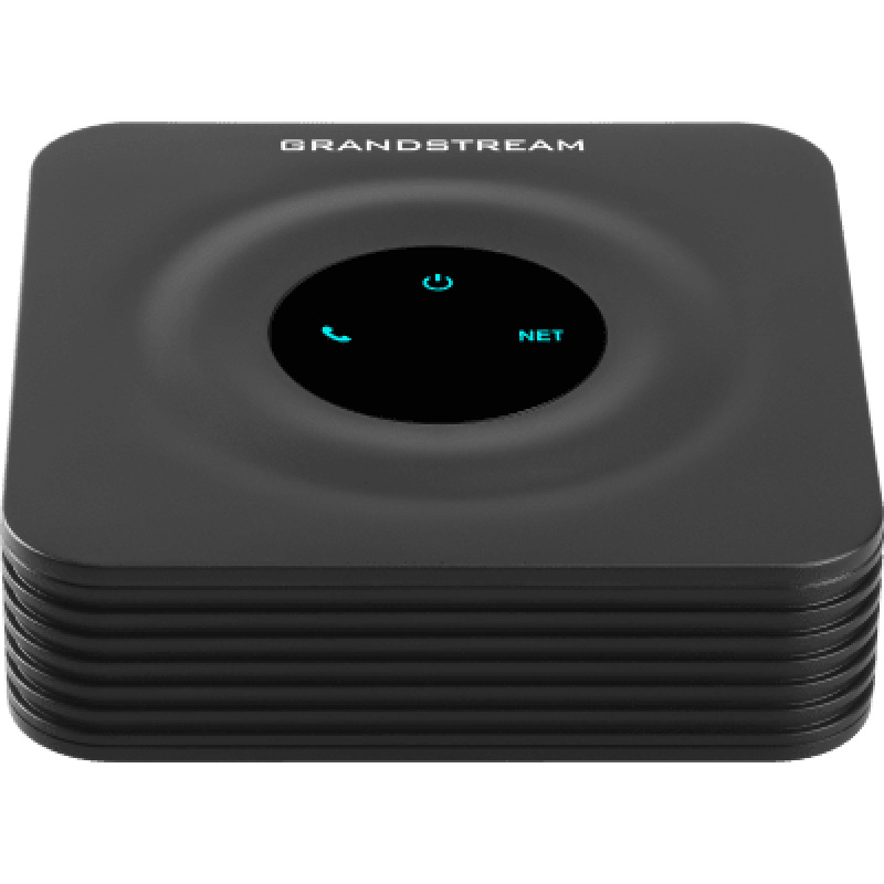 Adaptador de Teléfono Analógico HT801 V2 / 1 Puerto FXS Conectar Teléfono Análogo / VoIP Avanzado / Seguridad TLS y SRTP / Soporte Fax T38 / Compatibilidad con Serie UCM /