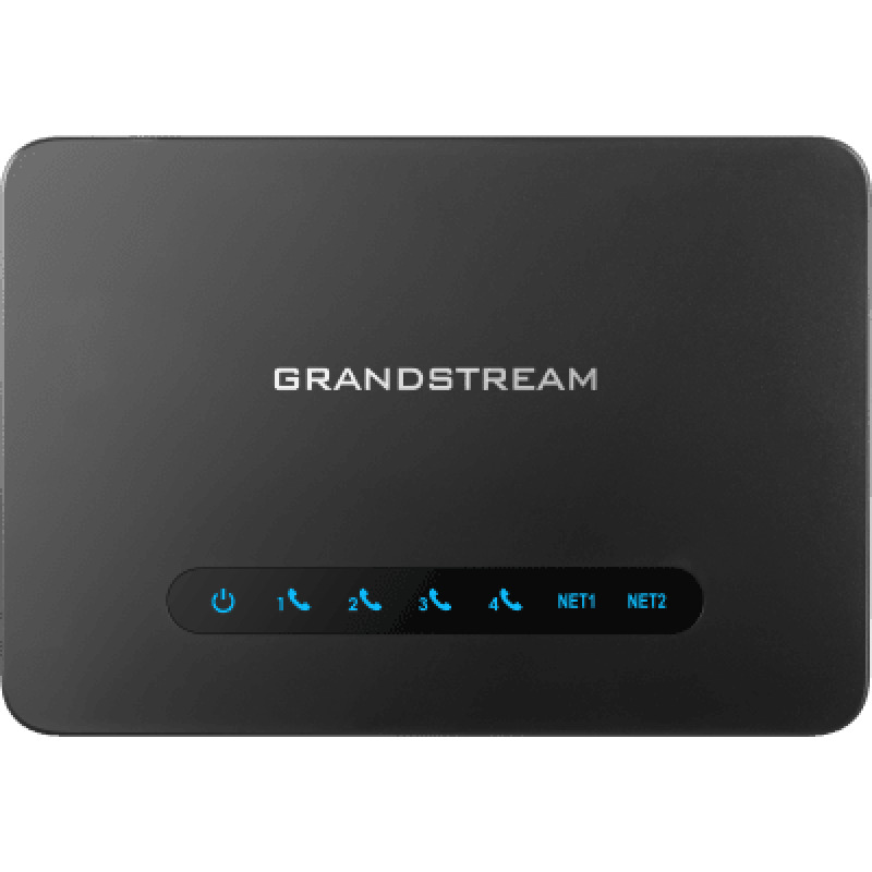 Gateway VoIP con Router NAT / 4 Puertos FXS Conectar Teléfono Análogo / Router NAT Gigabit Integrado / Cifrado AES Reforzado / Aprovisionamiento Automático / Soporta SIP y Fax T38