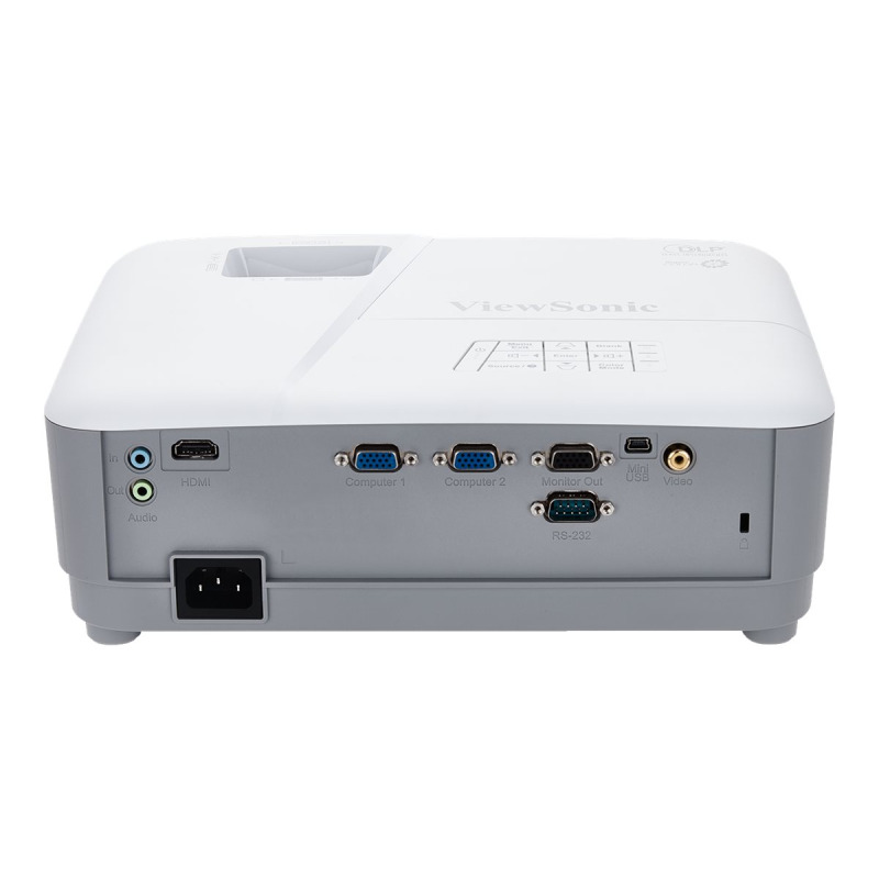 VIDEOPROYECTOR VIEWSONIC DLP PA503S SVGA/3800 LUMENS/VGA/HDMI/15000 HORAS/TIRO NORMAL