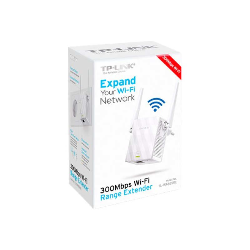 Repetidor / Extensor de Cobertura WiFi N 300 Mbps 24 GHz  con 1 puerto 10/100 Mbps y 2 antenas externas image 8