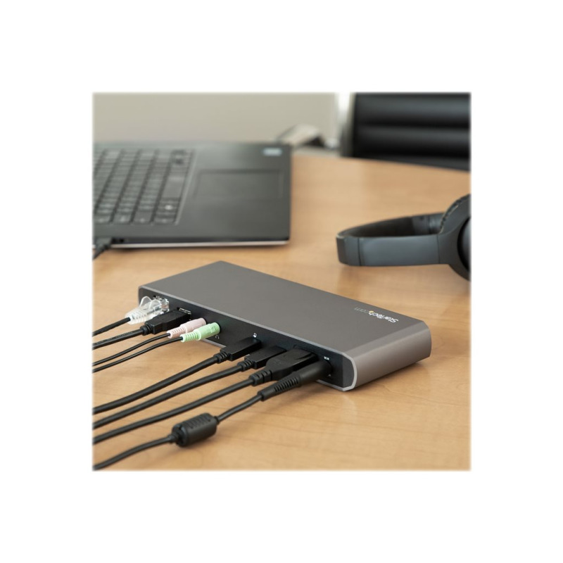 DOCKING STATION THUNDERBOLT 3 CON 2 SALIDAS DE VIDEO 4K PARA LAPTOPS WINDOWS Y MAC - ENTREGA DE POTENCIA PD 85W - STARTECH.COM MOD. TB3DK2DPPD image 16