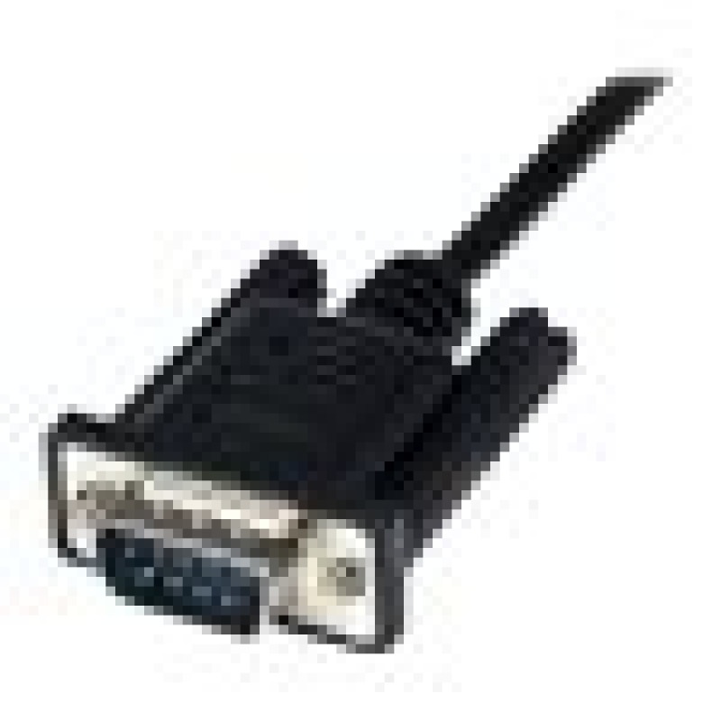 CABLE SERIAL DE 2M MODEM NULO NULL SERIAL DB9 HEMBRA A MACHO - NEGRO - STARTECH.COM MOD. SCNM9FM2MBK