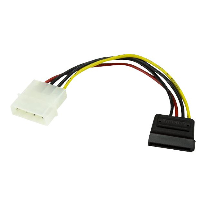 ADAPTADOR DE 15CM DE LARGO DE ALIMENTACION LP4 A SATA - 1X LP4 MACHO - 1X SATA DE PODER 15 PINES - STARTECH.COM MOD. SATAPOWADAP image 13