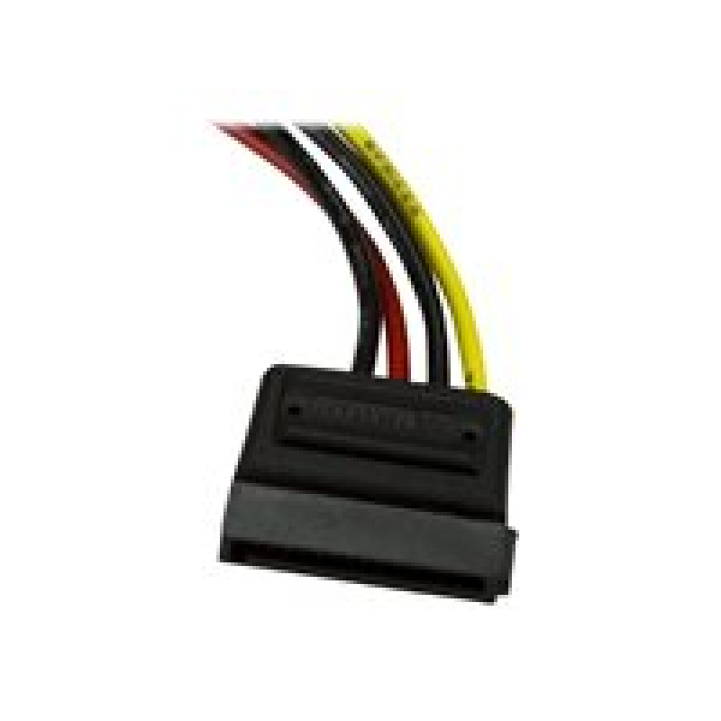 ADAPTADOR DE 15CM DE LARGO DE ALIMENTACION LP4 A SATA - 1X LP4 MACHO - 1X SATA DE PODER 15 PINES - STARTECH.COM MOD. SATAPOWADAP image 3