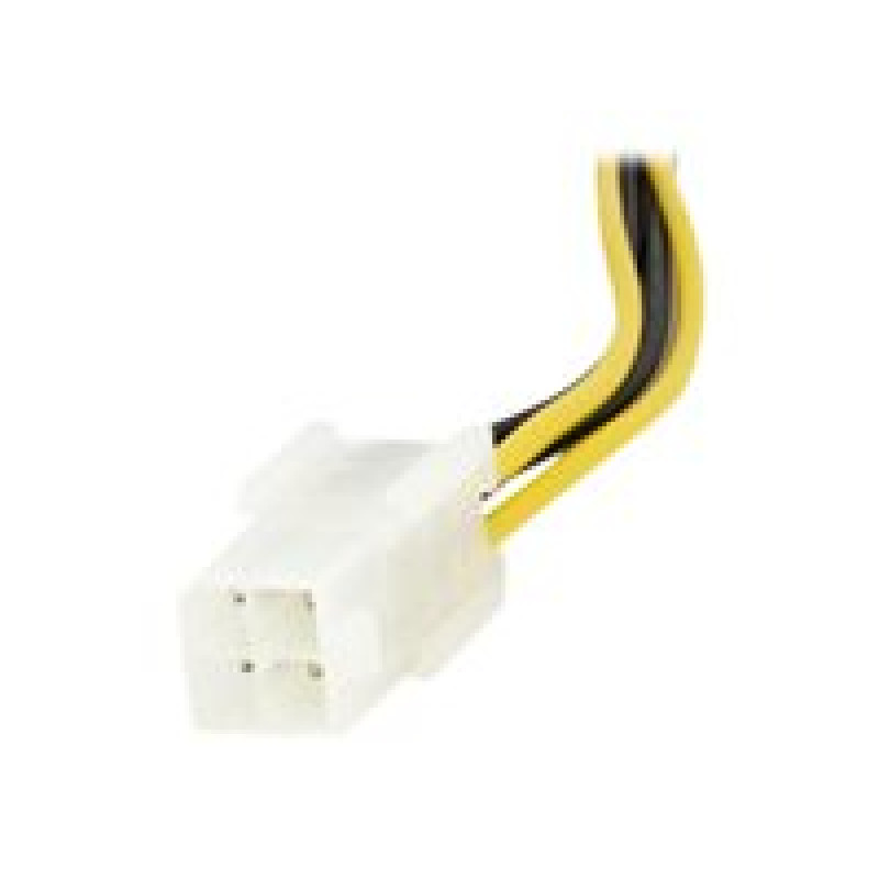 CABLE ADAPTADOR DE 15CM PARA FUENTE DE PODER - ALIMENTACIÓN CPU INTERNO 4 PINES A 8 PINES EPS CON LP4 - HEMBRA A MACHO - STARTECH.COM MOD. EPS48ADAP image 9
