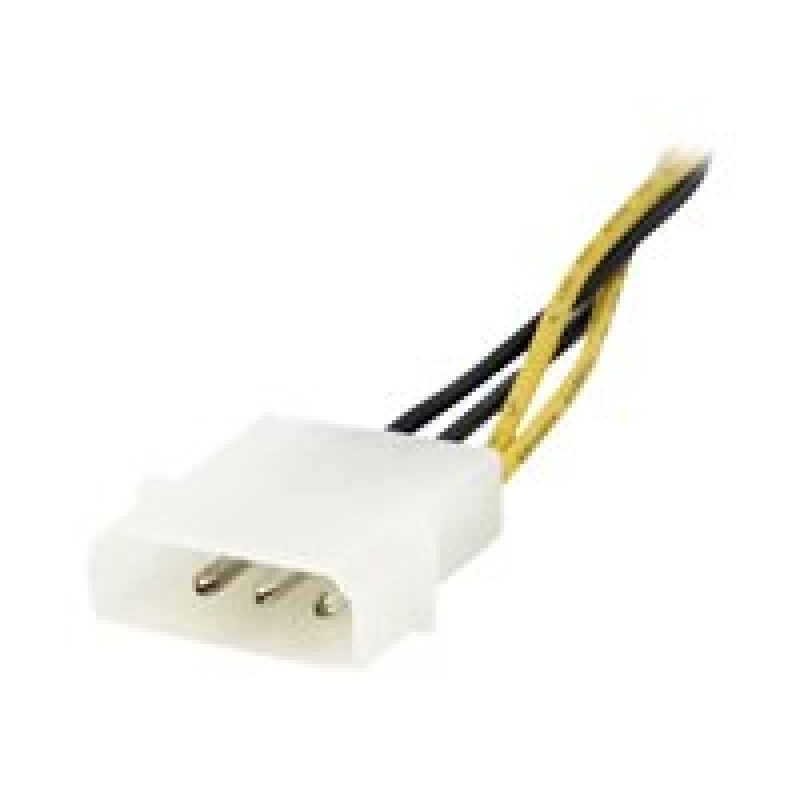 CABLE ADAPTADOR DE 15CM PARA FUENTE DE PODER - ALIMENTACIÓN CPU INTERNO 4 PINES A 8 PINES EPS CON LP4 - HEMBRA A MACHO - STARTECH.COM MOD. EPS48ADAP image 5