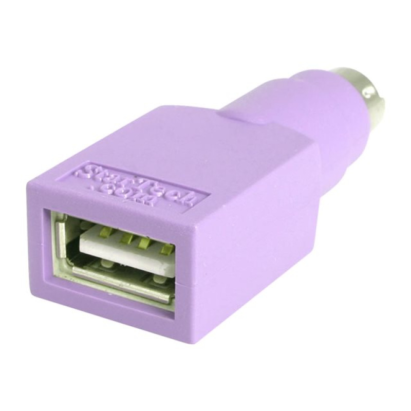 ADAPTADOR PARA TECLADO O MOUSE USB A CONECTOR PS/2 PS2 MINIDIN - 1X HEMBRA USB - 1X MACHO MINI-DIN - PÚRPURA - STARTECH.COM MOD. GC46FMKEY image 9