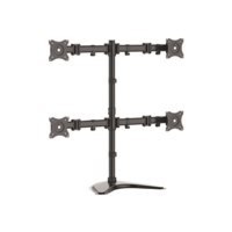 BASE DE SOPORTE AJUSTABLE VESA PARA 4 MONITORES DE HASTA 27 PULGADAS - STARTECH.COM MOD. ARMBARQUAD image 3