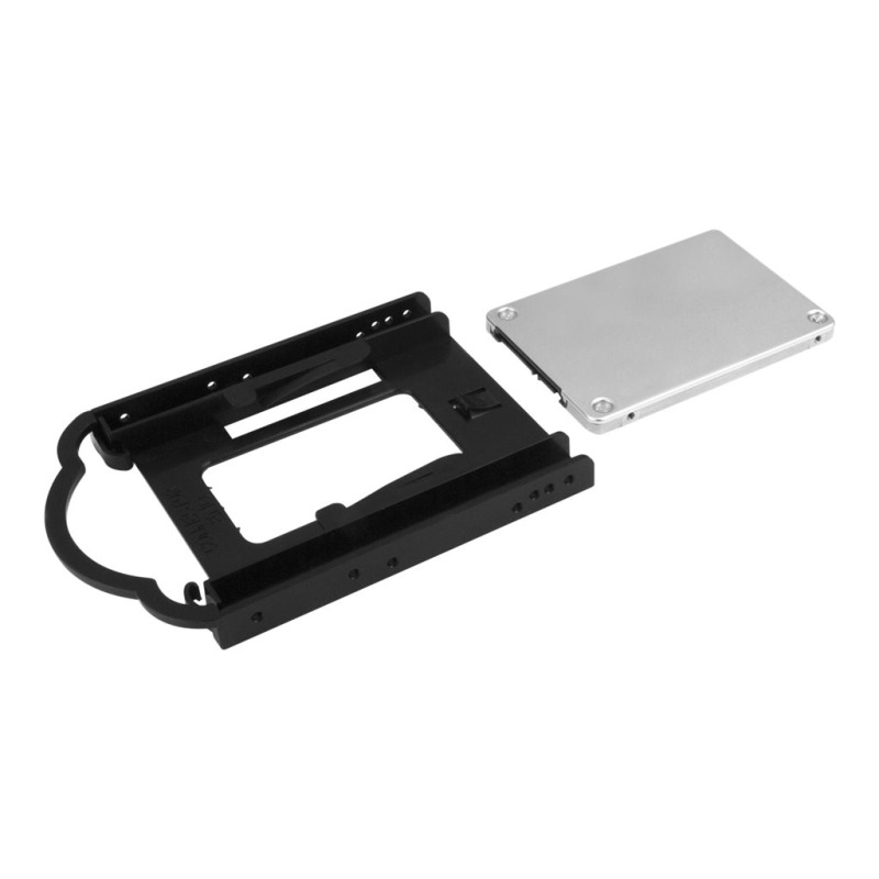 BRACKET DE MONTAJE DE DD/SSD DE 2.5 PARA BAHíA DE 3.5 PULGADAS - INSTALACION SIN HERRAMIENTAS - STARTECH.COM MOD. BRACKET125PT