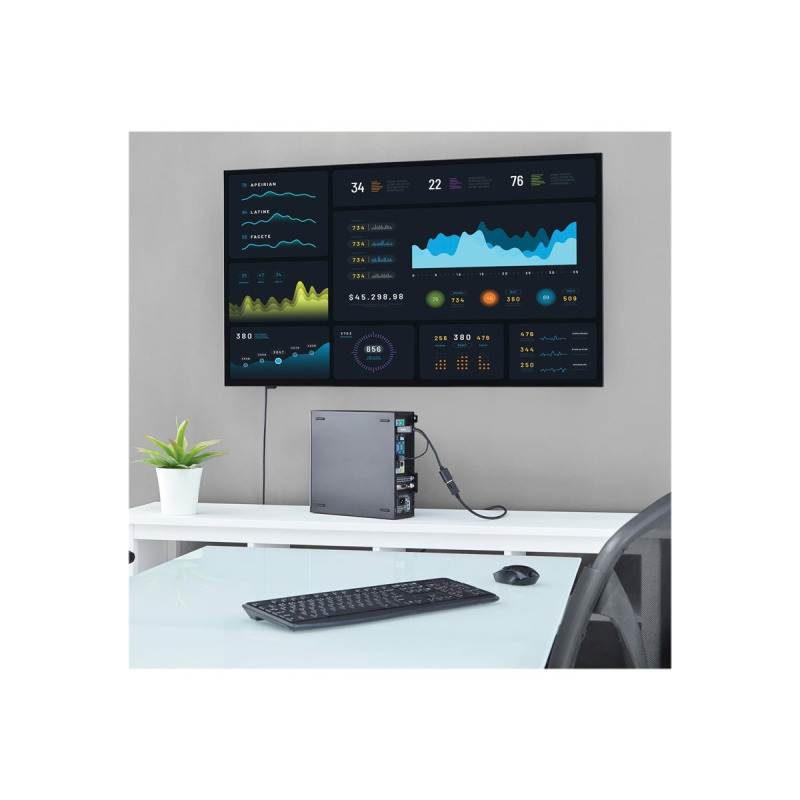 ADAPTADOR DE VIDEO HDMI A DISPLAYPORT - CONVERTIDOR 4K ALIMENTADO POR USB - STARTECH.COM MOD. HD2DP image 9