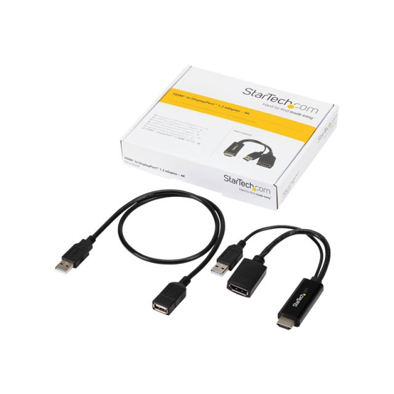 ADAPTADOR DE VIDEO HDMI A DISPLAYPORT - CONVERTIDOR 4K ALIMENTADO POR USB - STARTECH.COM MOD. HD2DP image 12
