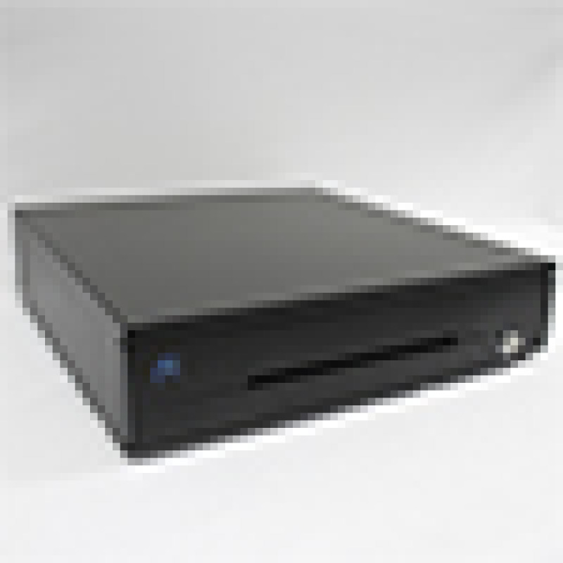 CAJON DE DINERO EC LINE HEAVY DUTY METALICO EC-CD-200M, NEGRO, COMPARTIMENTOS 5 BILLETES - 7 MONEDAS AJUSTABLE