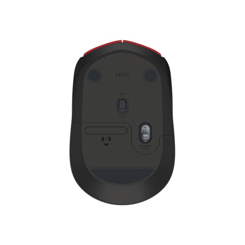 MOUSE LOGITECH M170 RED-K OPTICO INALAMBRICO MINI RECEPTOR USB PC/MAC/CHROME. image 11
