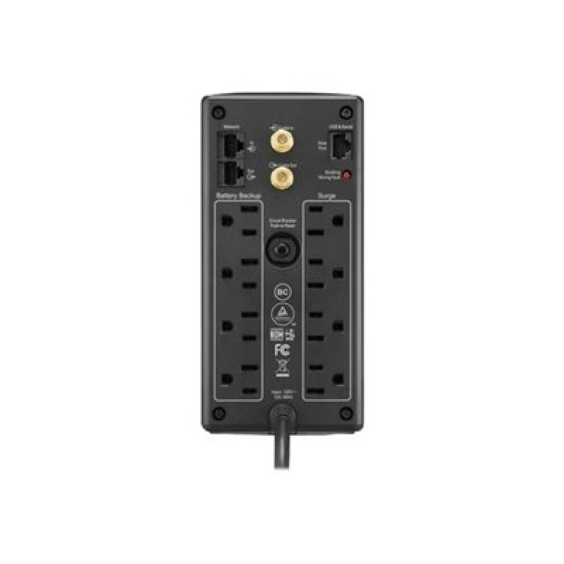 UNIDAD BACK UPS PRO BX 1000 VA, 8 TOMAS DE SALIDA, AVR, INTERFAZ LCD, LAM 60 HZ image 13