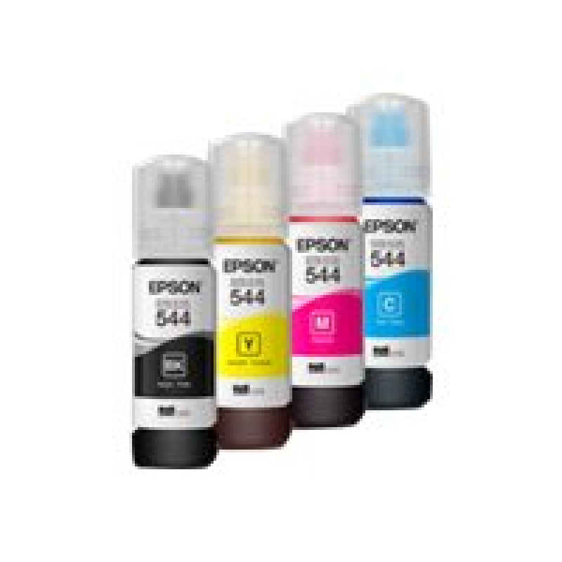 CARTUCHO EPSON MODELO T544 NEGRO, TINTA DYE, PARA L1210, L3210, L3250, L3110, L3150, L5190