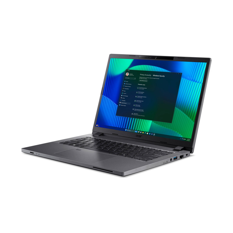 LAPTOP ACER TRAVELMATE P2, CORE I7-1355U, 16 GB RAM, 512 GB SSD, 14 PULGADAS WUXGA IPS, WINDOWS 11 PRO, GRIS ACERO, 1 AÑO GARANTIA Y SEGURO CONTRA ROBO