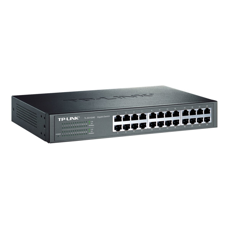 Switch Gigabit no administrable de 24 puertos 10/100/1000 Mbps para escritorio/rack image 13