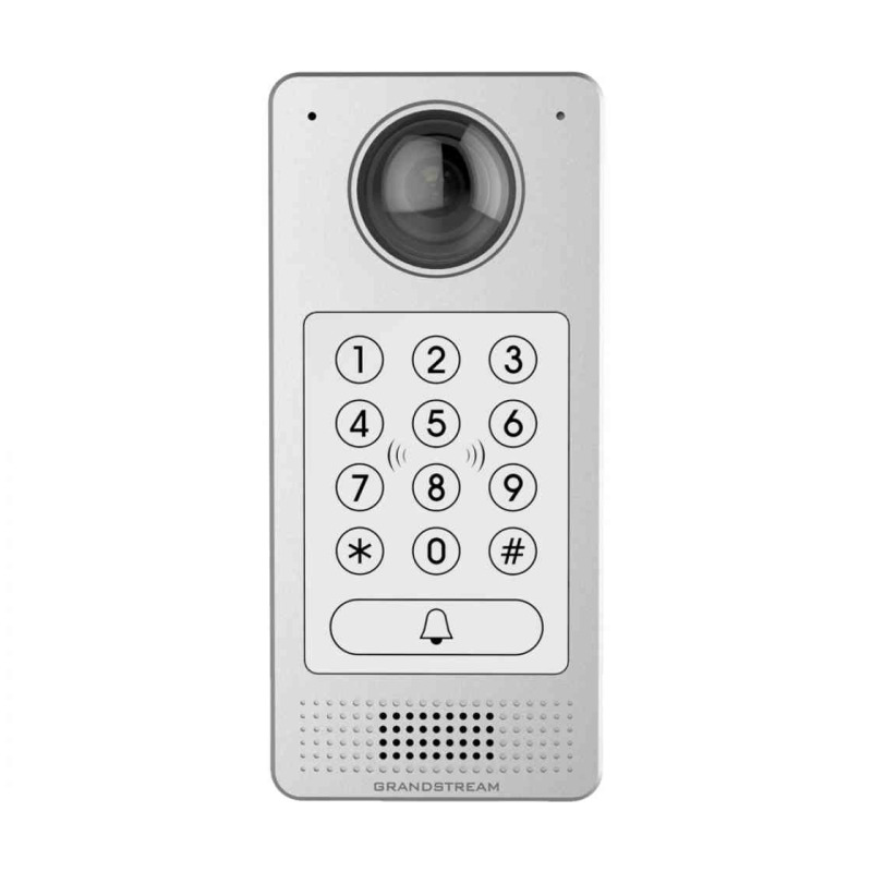 VIDEO PORTERO IP GRANDSTREAM GDS3710/ SIP FISHEYE, APERTURA POR CODIGO, ANTIVANALICO, TECLADO RETRO-ILUMINADO,LECTOR RFID,MICROFONO Y ALTAVOZ, POE Y APERTURA PARA DOS PUERTAS image 3