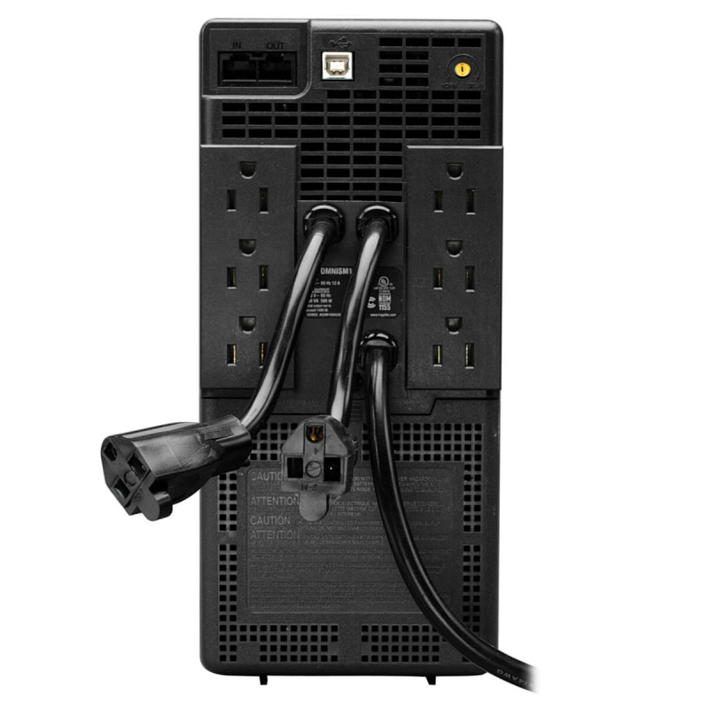 NOBREAK TRIPP-LITE OMNIVS1000, INTERACTIVO, 120V Y 500 WATTS, 8 CONTACTOS 5-15R, TORRE, PUERTO USB image 13