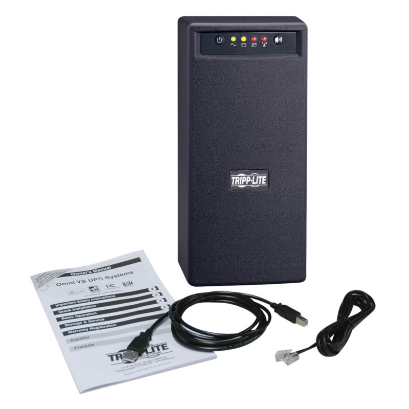 NOBREAK TRIPP-LITE OMNIVS1000, INTERACTIVO, 120V Y 500 WATTS, 8 CONTACTOS 5-15R, TORRE, PUERTO USB image 19