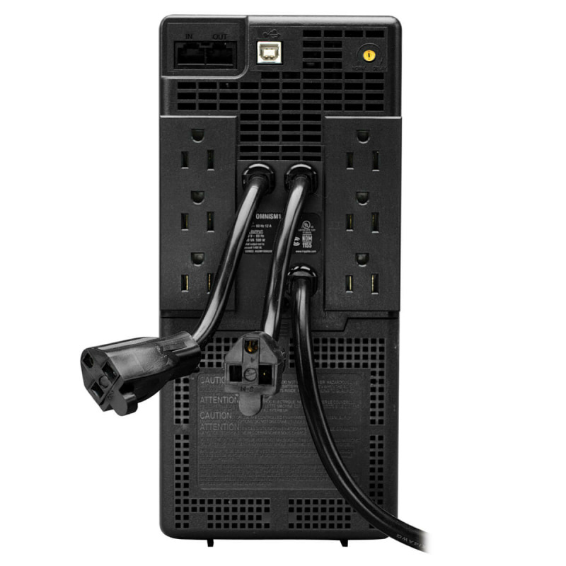 NOBREAK TRIPP-LITE OMNIVS1000, INTERACTIVO, 120V Y 500 WATTS, 8 CONTACTOS 5-15R, TORRE, PUERTO USB image 14