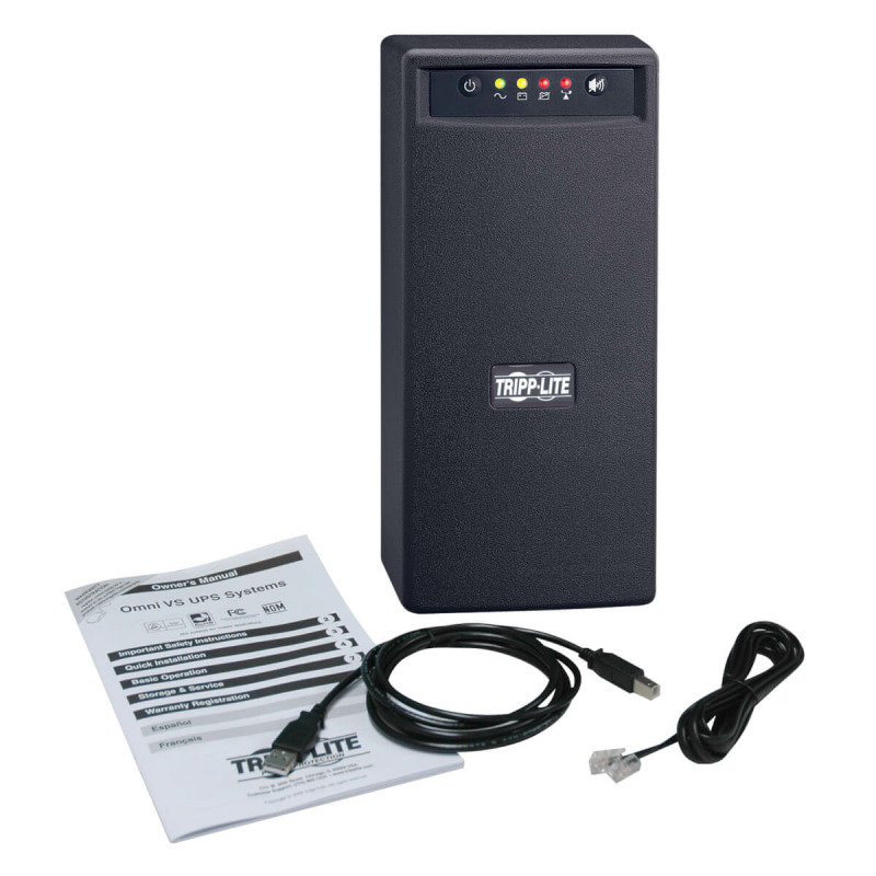 NOBREAK TRIPP-LITE OMNIVS1000, INTERACTIVO, 120V Y 500 WATTS, 8 CONTACTOS 5-15R, TORRE, PUERTO USB image 20