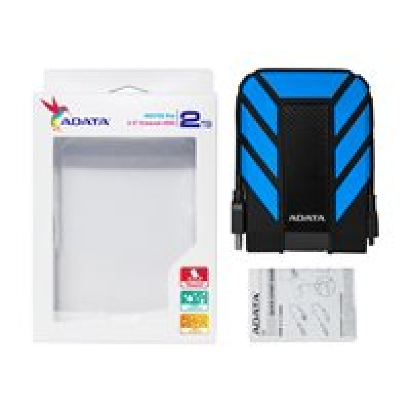 DISCO DURO EXTERNO ADATA HD710P 2TB PORTATIL 2.5 USB 3.2 WINDOWS MAC LINUX CONTRAGOLPES COLOR AZUL (AHD710P-2TU31-CBL) image 14