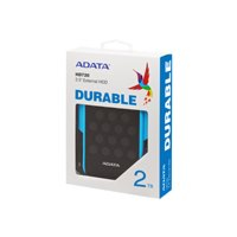 HD EXT 2 TB ADATA 2.5 USB 3.0 AHD720-2TU31-CBL CONTRA AGUA Y GOLPES AZUL image 6