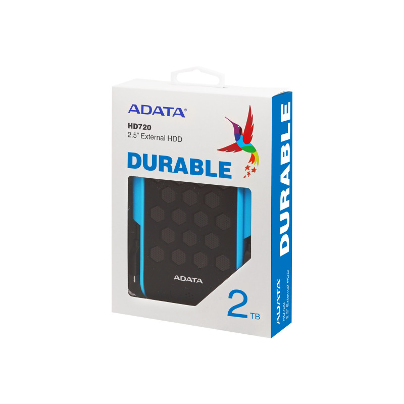 HD EXT 2 TB ADATA 2.5 USB 3.0 AHD720-2TU31-CBL CONTRA AGUA Y GOLPES AZUL image 18