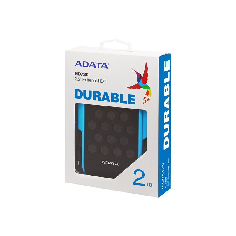 HD EXT 2 TB ADATA 2.5 USB 3.0 AHD720-2TU31-CBL CONTRA AGUA Y GOLPES AZUL image 19