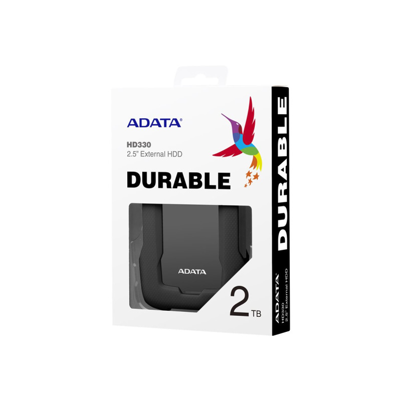 DISCO DURO EXTERNO ADATA HD330 2TB PORTATIL 2.5 USB 3.2 WINDOWS MAC LINUX CONTRAGOLPES SLIM COLOR NEGRO (AHD330-2TU31-CBK) image 15
