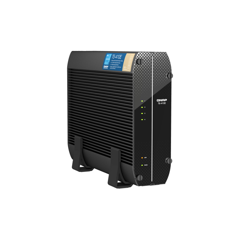 QNAP TS-410E NAS Tower Intel® Celeron® J6412 8 GB 0 TB QNAP QTS Negro image 4