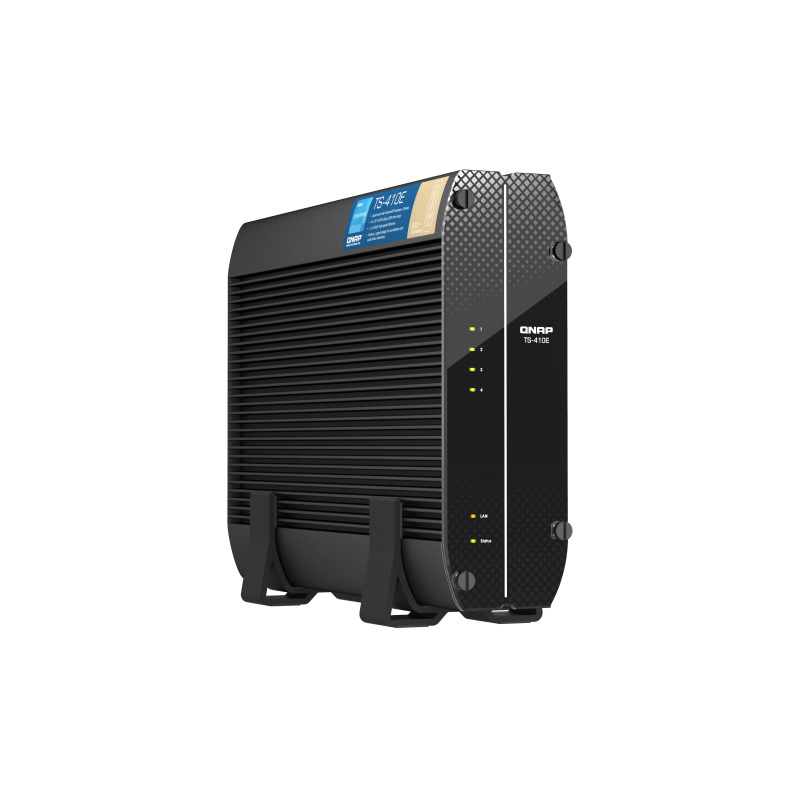 QNAP TS-410E NAS Tower Intel® Celeron® J6412 8 GB 0 TB QNAP QTS Negro image 5