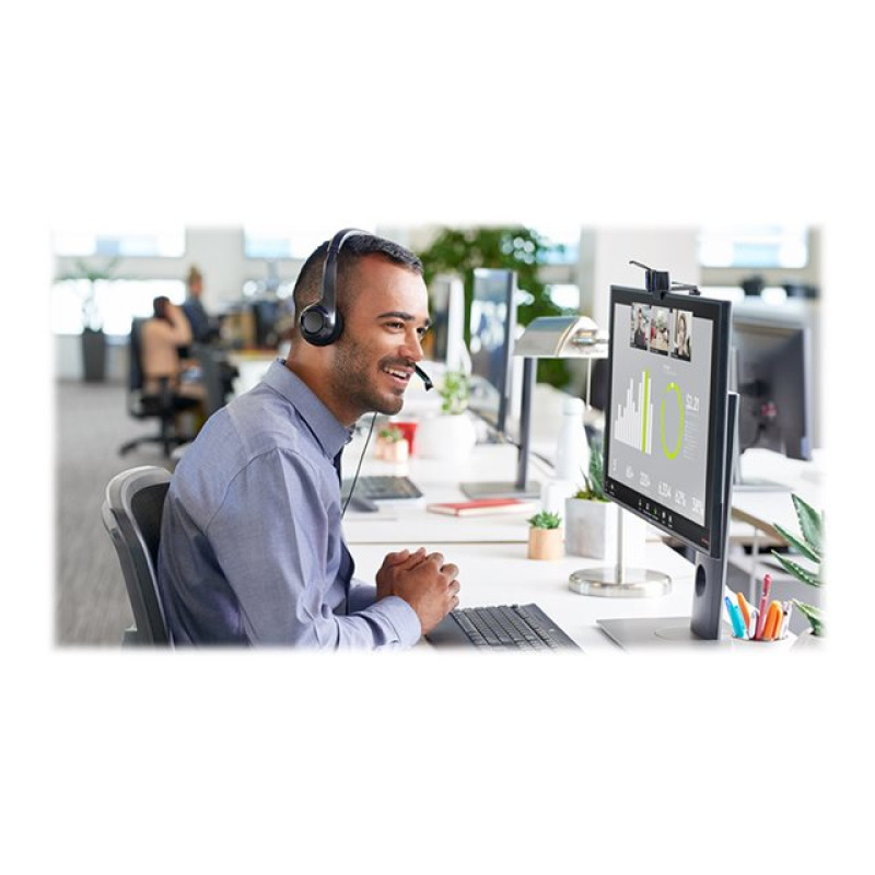 WEBCAM LOGITECH C920S FULL HD 1080P A 30 FPS ZOOM 1.2X 3MP ENFOQUE AUTOMATICO TAPA PARA LA LENTE NEGRO image 2