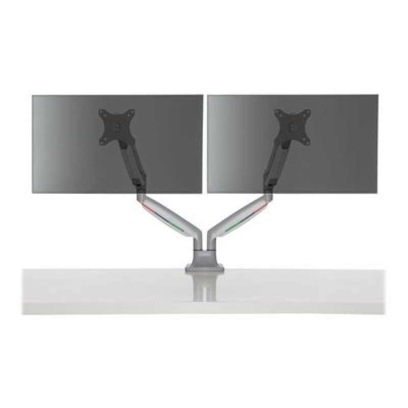 Kensington Brazo SmartFit® de altura ajustable con controles de un solo toque para dos monitores image 7
