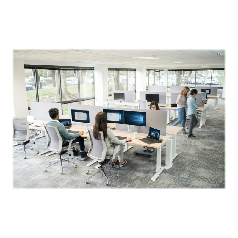 Kensington Brazo SmartFit® de altura ajustable con controles de un solo toque para dos monitores image 10